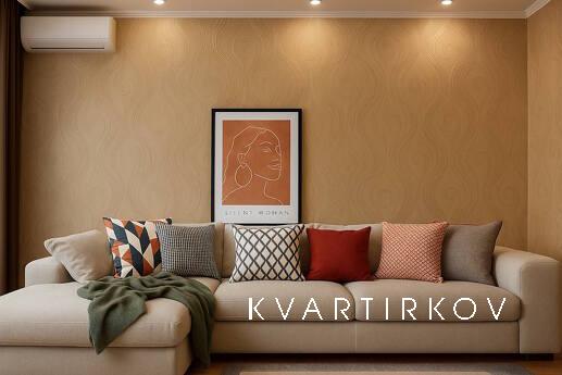 Стильные двухкомнатные апартаменты в центре города по адресу