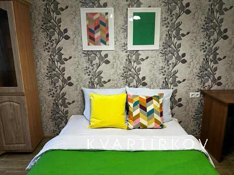 1-room apartment daily rent on Pushkin, Zaporizhzhia - apartment by the day