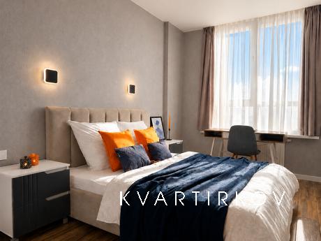 Стильна 2-кім. квартира в ЖК Грані., Дніпро (Дніпропетровськ) - квартира подобово