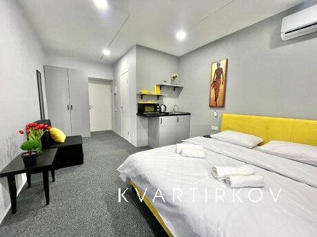 Апартаменти розташовані за адресою: вул. Олеся Гончара, 96 ,