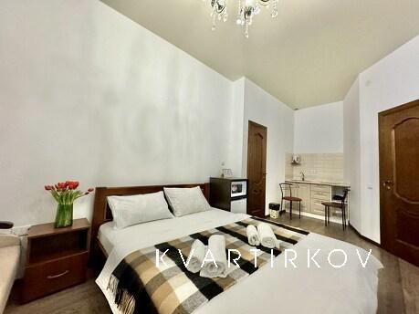 Комфортабельні апартаменти знаходяться в центрі Києва, за ад