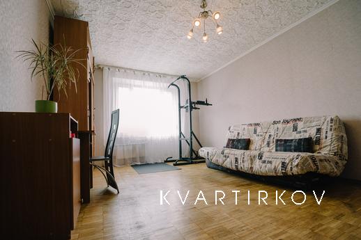 Уютная квартира. Вид из лоджии на Останкинскую башню. Рядом 