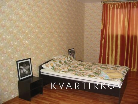 Daily rent one-bedroom apartment in the center of Khimki. Th