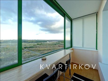 Кондиционер! Лоджия с барной стойкой!, Челябинск - квартира посуточно