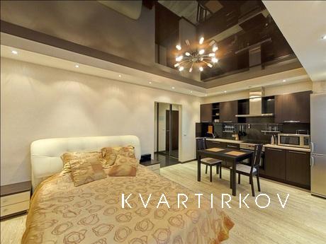 Дизайнерская квартира - студия с кондиционером,подогревом по