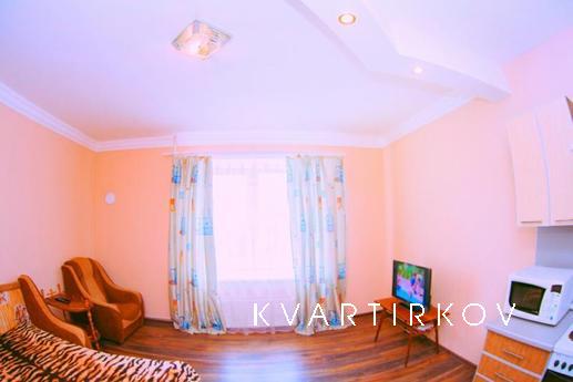 ✔- Відмінна, 1-кімнатна студія на добу в Саранську. Самий це