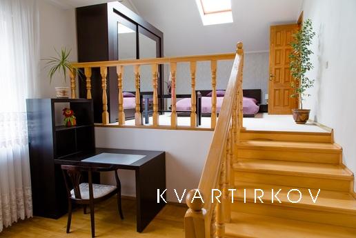 2-х уровневый номер в хостеле 